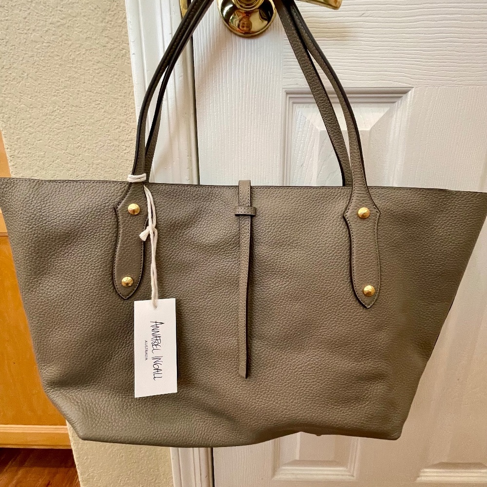 Annabel Ingal Mushroom Isabella Large Tote